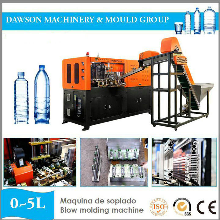 250ml 750ml Pet Water Beverage Bottle Blow Molding Machine