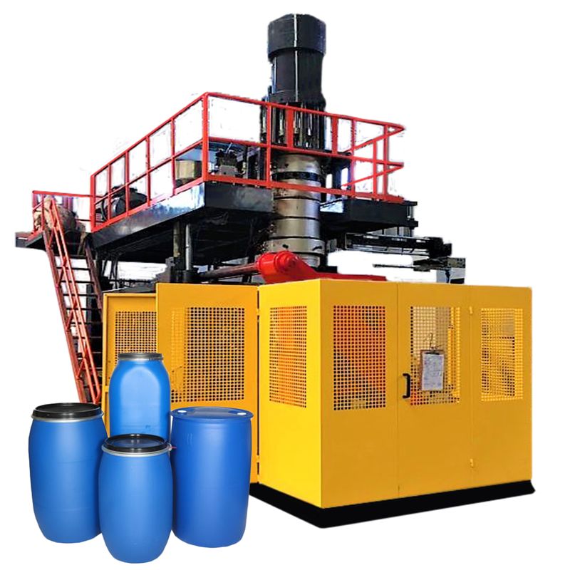 Chemical barrels Drum ABLD100 Blow Molding Machine 120L Hdpe Open Top Plastic Single die head Blow Molding Machine
