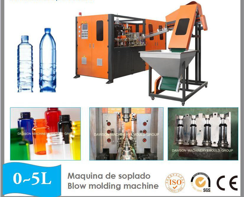 2000ml Plastic Pet Blow Molding Machine Clear Juice Water Drinking Bottle Water