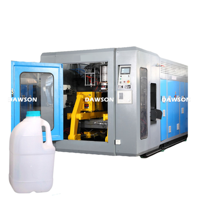 HDPE Automatic Extrusion Blow Molding Machine Double Head Plastic Containers