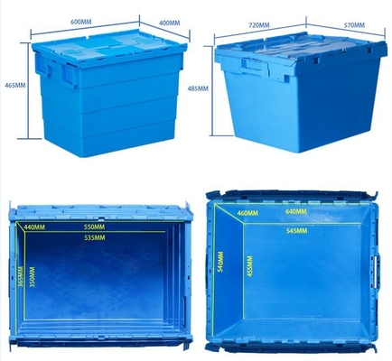 Fruit Vegetable Plastic Injection Molding Machine Basket Foldable Crates Production