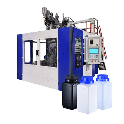 Plastic Container Extrusion Blow Molding Machine PE Small Bottles Double Head