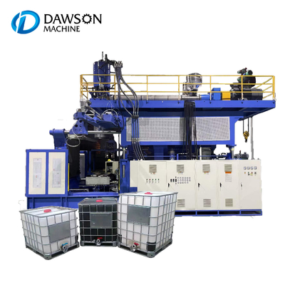 HDPE Extrusion Blow Molding Making Machine 1000L IBC Tank 500KG / H