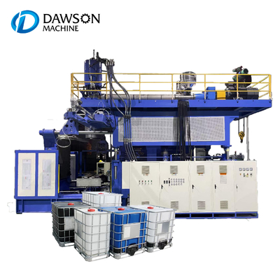 Su Deposu Plastik Şişirme Makinesi Otomatik HDPE IBC Kimyasal 1000 Litre