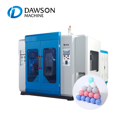 PE Sea Ball Extrusion Blow Molding Machine 500ml Plastic Bottle 2 Color 75mm