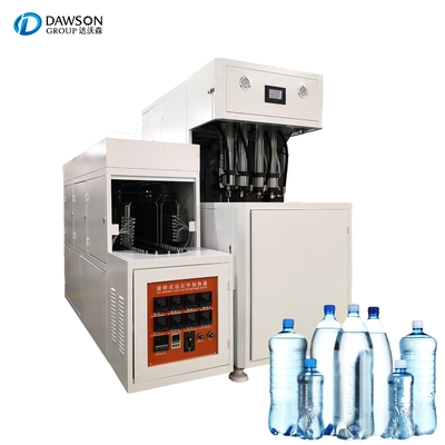 Semi Auto Plastic PET Bottle Blow Molding Machine Preform Mineral Water Juice 2000ml