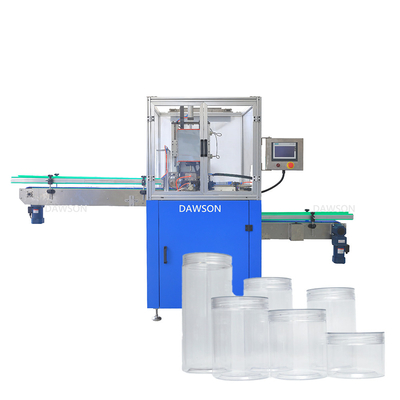 Full Automatic PET Plastic Trimming Cutter Machine Bottle Jar Mouth Neck