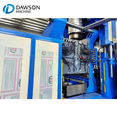 Automatic Plastic 1000L IBC Tank Extrusion Blow Molding Machine With IBC Tank Frame Welding Machine