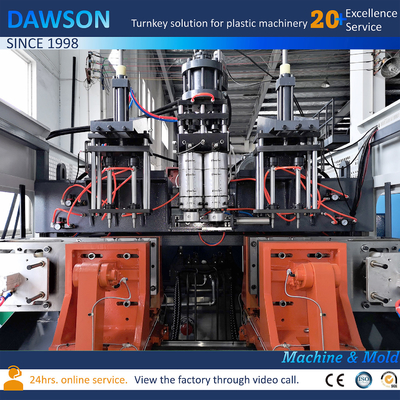 Highly Automated Christmas Ball Plastic Blow Moulding Machine For Bottle Production