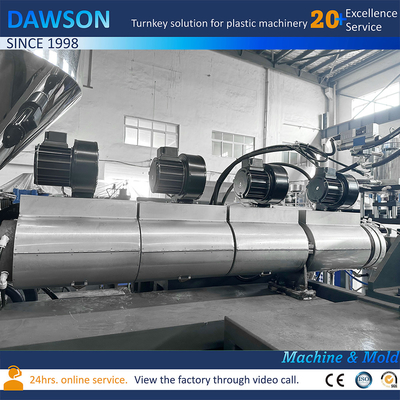 Automatic 500ml 1L hdpe extrusion blow molding machine Pesticide Bottles Making Price