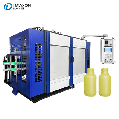 Double Station 500ml 1L Plastic Bottle Extrusion Blow Molding Machine