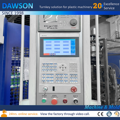 Double Station Automatic Extrusion Blow Molding Machine For 1L 2L Bottle