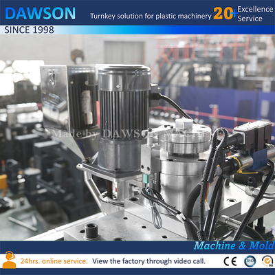 Single Station Single Die Head HDPE Lubricant Oil Extrusion Blow Molding Machine