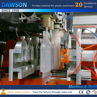 500ml 1L 2L Plastic Extrusion Blow Moulding Machine Laundry Detergent Bottle Liquid Soap Cleaners Chemical Bottle Making
