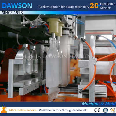 Easy To Operate Extrusion Blow Molding Machine 2L 3L Laundry Detergent Bottle Making