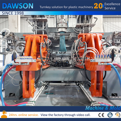 Full Automatic HDPE 5L 10L Double Station Double Die Head Jerry Can Extrusion Blow Molding Machine