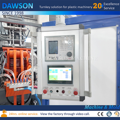 Double Station Double Die Head Plastic HDPE 5L 10L EURO ADBLUE Canister Blow Molding Machine