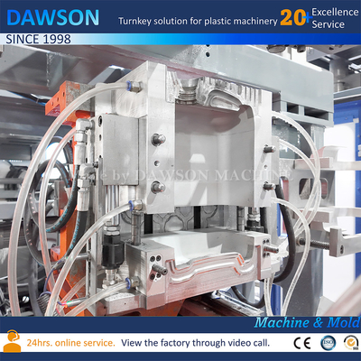 Double Station Double Die Head Plastic HDPE 5L 10L EURO ADBLUE Canister Blow Molding Machine