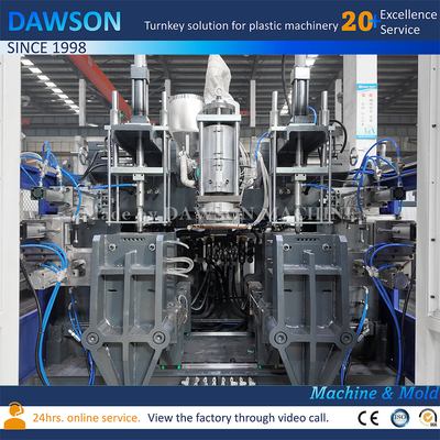 1400ml Large Neck Can HDPE Extrusion Blow Molding Machine