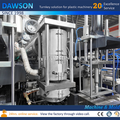 HDPE Extrusion Blow Molding Machine For Wide Neck Medical Chemical Package Plastic 1400ml Bottle