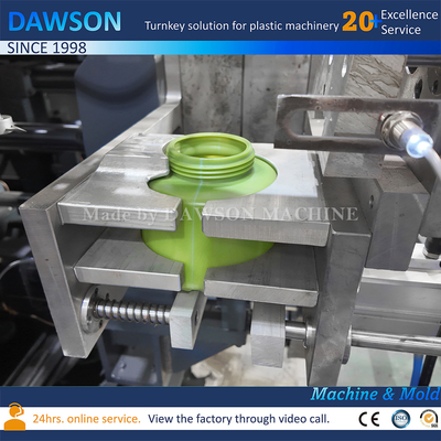 HDPE Extrusion Blow Molding Machine For Wide Neck Medical Chemical Package Plastic 1400ml Bottle