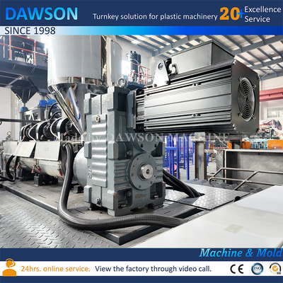HDPE Extrusion Blow Molding Machine For Wide Neck Medical Chemical Package Plastic 1400ml Bottle