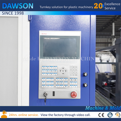 HDPE Wide Neck Medical Chemical Package Plastic 1400ml Bottle Extrusion Blow Molding Machine