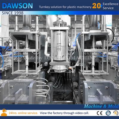 HDPE Wide Neck Medical Chemical Package Plastic 1400ml Bottle Extrusion Blow Molding Machine