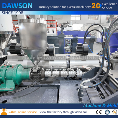 HDPE Wide Neck Medical Chemical Package Plastic 1400ml Bottle Extrusion Blow Molding Machine