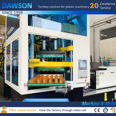 Automatic Plastic Cosmetic Bottle Making Machine Stretch Blow Moulding Machine