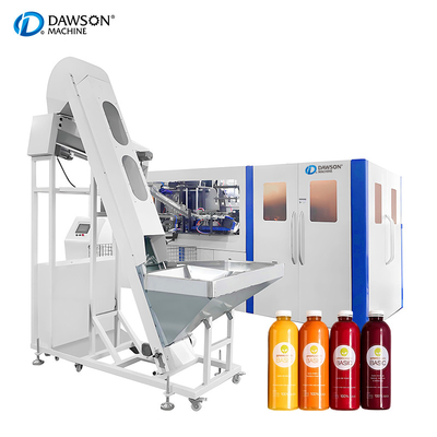 4 Cavities Plastic Bottles Molding Machine Juice Bottle Making
