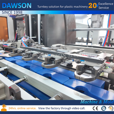 4 Cavities Plastic Bottles Molding Machine Juice Bottle Making
