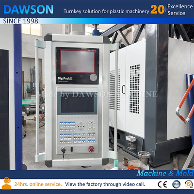 2L 3L Jerrycan Blow Molding Machine Bottle Making Extrusion Plastic Blowing Moulding Machine For 1-2 Operators