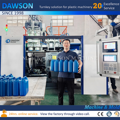 Automatic 1L 4L 5L 10L Plastic PP HDPE Bottle Jerrycan Extrusion Blow Molding Machine