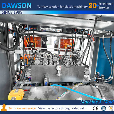 High Speed HDPE Laundry Detergent Double Station Bottle Extrusion Blow Machine