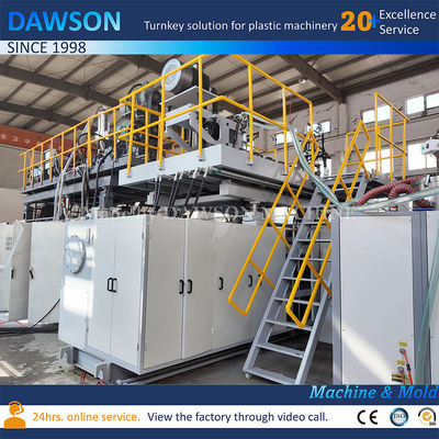 PP PE ABS Auto Spare Parts Plastic Airbox Intake Hose 3D Blowing Molding Machine