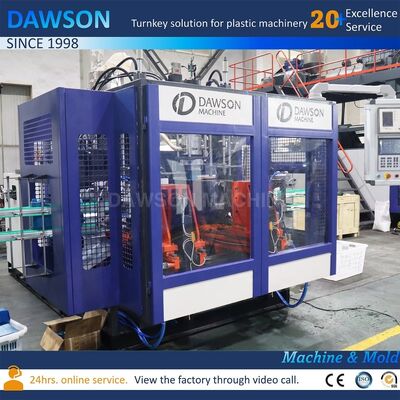 Customer Specified Voltage 4L 5L PP HDPE Detergent Oil Milk Bottle Barrel Drum Molding Extrusion Blow Moulding Machine