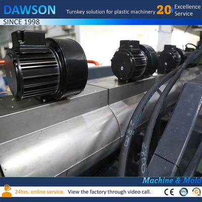 138kw Screw Heating Power 5L 10L Jerry Can HDPE Blow Molding Double Station Extrusion Blowing Molding Machine Mould Opening Stroke 250600mm