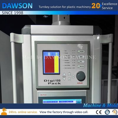 Automatic Blow Molding Machine 415V Voltage for 1L-5L Plastic Jar Production with 200~250pcs/h Output