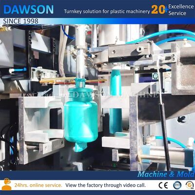 Automatic Extrusion Blow Molding Machine for HDPE Plastic with 130 kg/h Output Capacity