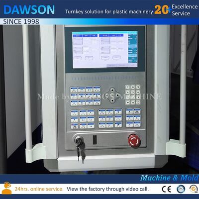 Automatic Blow Moulding Machine with 8kw Die Head Heating Power for 1L-5L Chemical Resistant HDPE Wide Mouth Jars