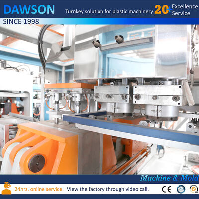 Fully Electric Double Station HDPE 3L 5L Jerrycan Extrusion Blow Molding Machine