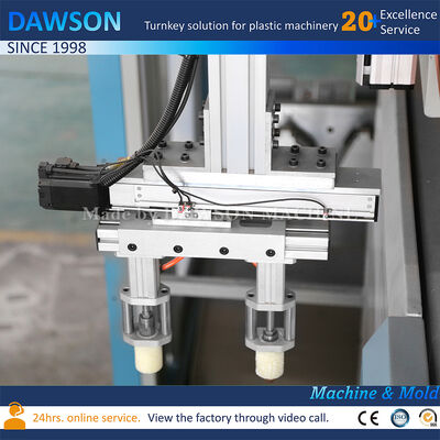 Full Electric Double Station 5L Max. Product Volume 220KN Clamping Force HDPE Bottle Blow Molding Machine