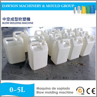 5L HDPE Lubricant Bottle Double Station Blow Moulding Machine