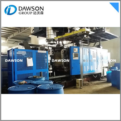 200L 250L HDPE Plastic Oil Open Top Drum Double L Ring Drum Extrusion Blow Molding Machine